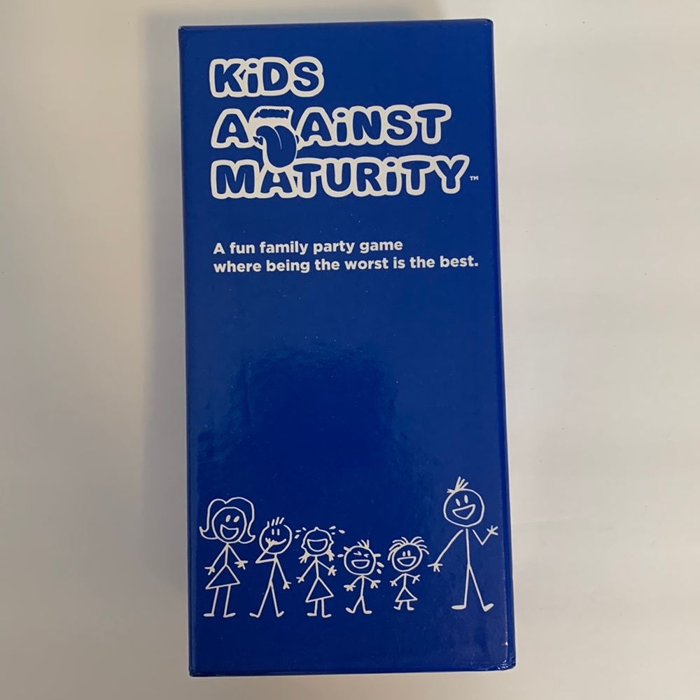 Kids Against Maturity Card Game
